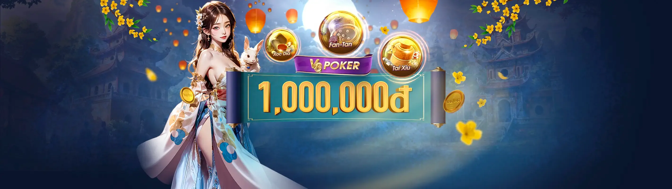 Hình ảnh chính s888 nổ hũ với biểu tượng jackpot và tiền vàng